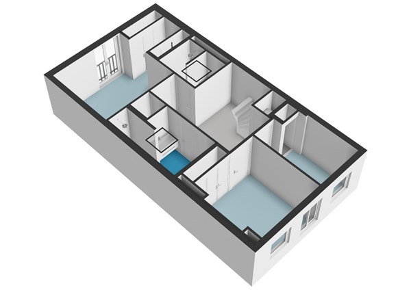 Floorplan - Willemsparkweg 177B, 1071 GZ Amsterdam